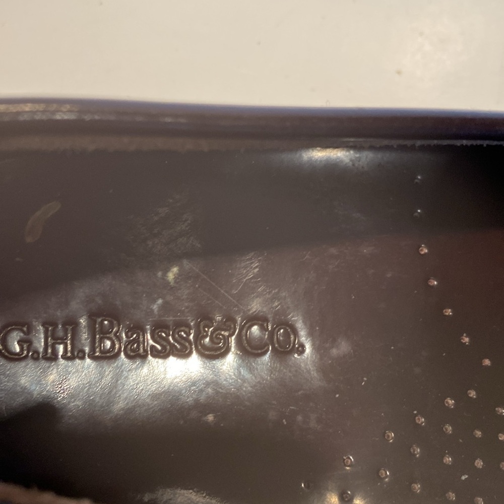 G. H. Bass & Co. Men’s Leather Upper Penny Loafers - Picture 3 of 9